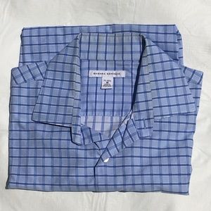 Banana Republic blue checked shirt